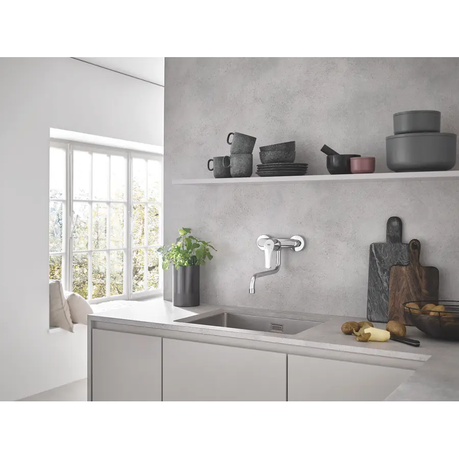 Змішувач для кухні для настінного монтажу Grohe Eurosmart New (32224003)