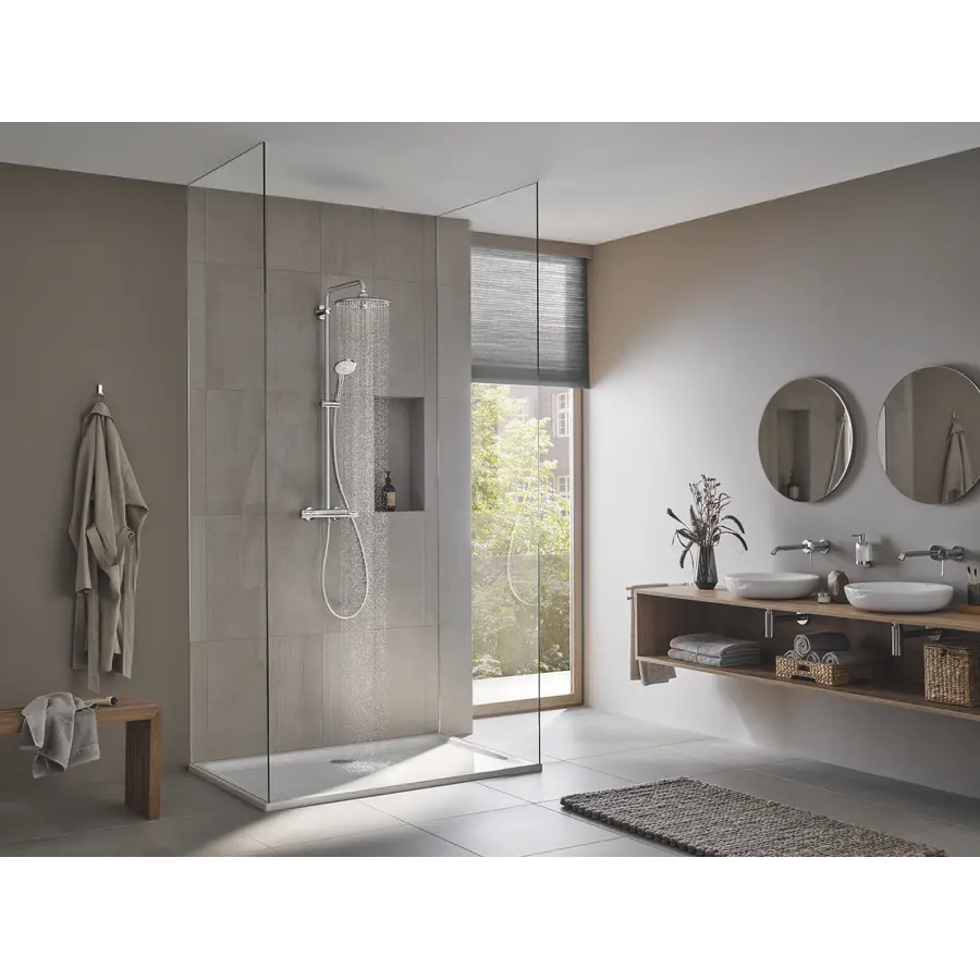 Душова система з термостатом для душа Grohe Euphoria System (27296003)