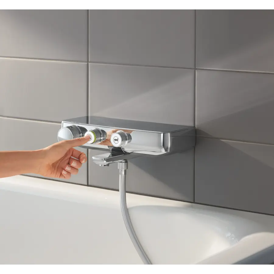Змішувач для ванни з термостатом Grohe Grohtherm SmartControl (34718000)