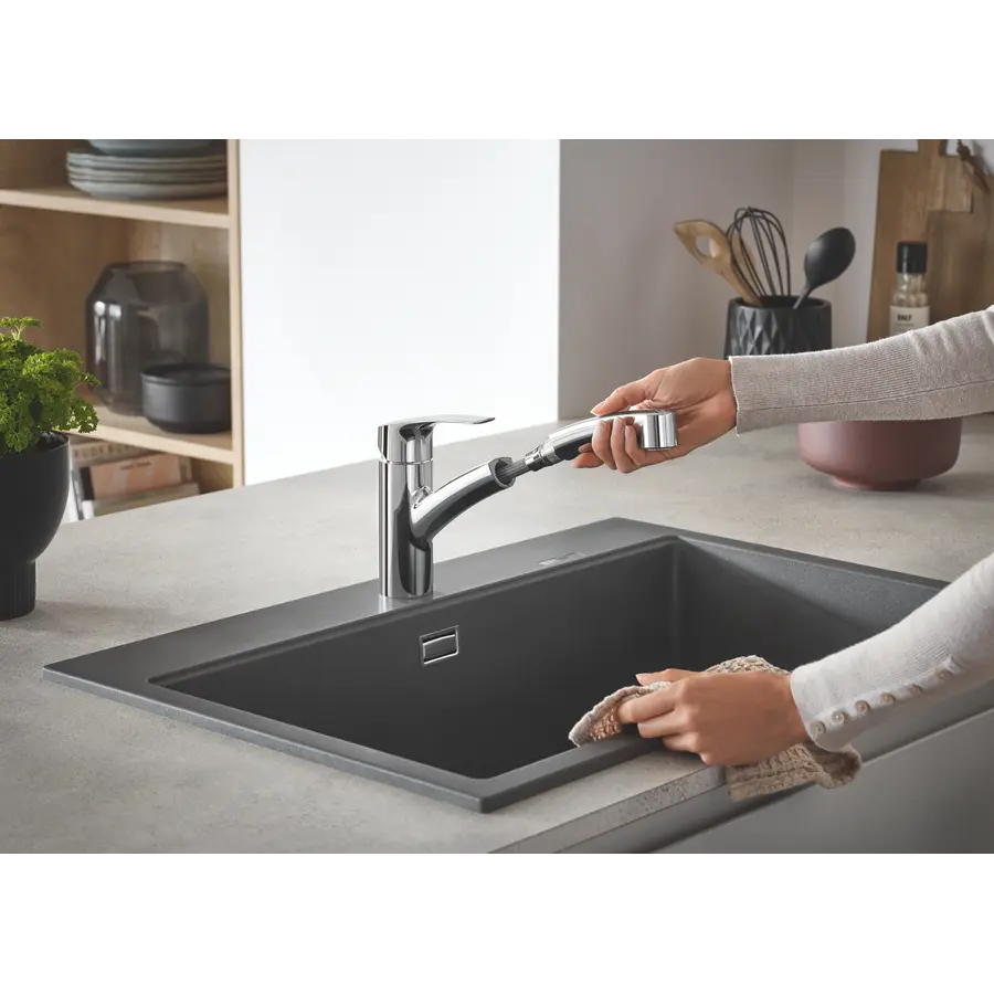 Шлангове підключення з тримачем Grohe Euphoria Cube (26370000)