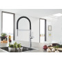 Змішувач для кухні з гнучким виливом Grohe Essence New (30294000)