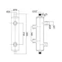 Гідрострелка Koer KR.S1031 2/2 (з воздухоотвод. І дренаж. краном) 1"НР SUS304 (KR2958)