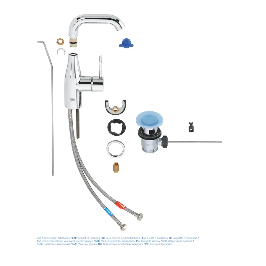 Змішувач для раковини M-розміру Grohe Essence New (23462001)