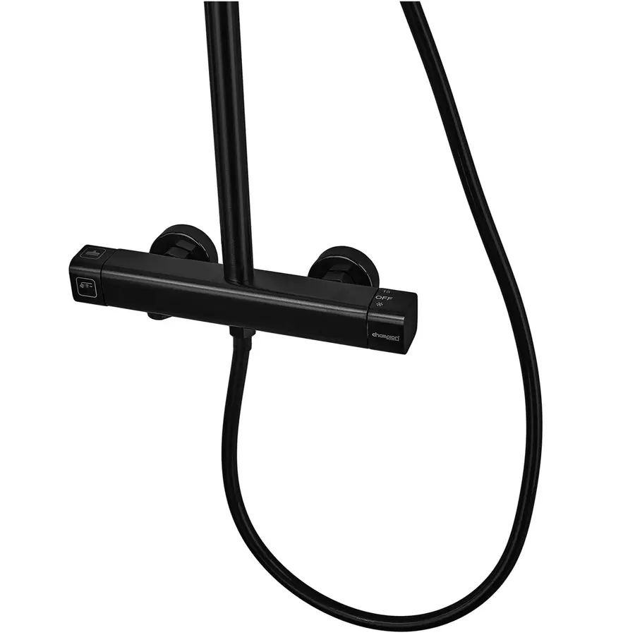 Душова колона CHAMPION PBC-009-J BLACK – комфорт і стиль у вашій ванній кімнаті