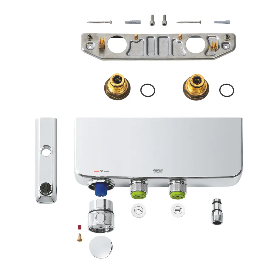 Змішувач для ванни з термостатом Grohe Grohtherm SmartControl (34718000)