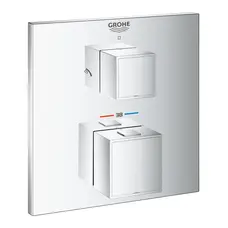 Термостат прихованого монтажу на 2 споживача Grohe Grohtherm Cube (24154000)