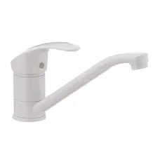 Змішувач для кухні Haiba Mars 004 білий (HB0247)