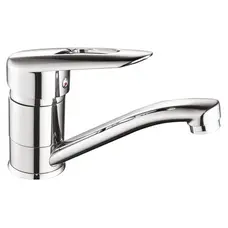 Змішувач для умивальника Haiba Disk 555 (вилив 15 см) (HB0058)