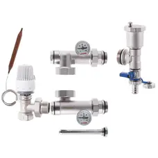 Змішувальний вузол для коллект. з лівим підключ. Koer KR.1022L2 - 1" (без насоса) (кутовий) (KR2913)