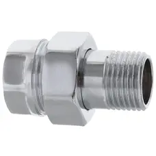 Згін американка (хром) 1/2 "прямий Koer KR.341.chr (KR2702)