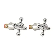 Ручки для змішувача з кран буксами (пара) EP MF (EP0042)