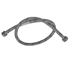 Гнучкий шланг для підключення води гайка 1/2'' - гайка 1/2'' (180 см) Zerix (ZX1557)