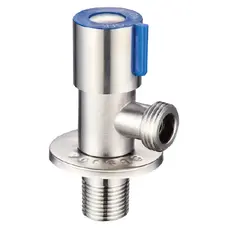 Кран для підкл. сантехприладів Zerix LR70507C (нерж. сталь) синій (LL1497) Кран для підкл. сантехприладів Zerix LR70507C (нерж. сталь) синій (LL1497)