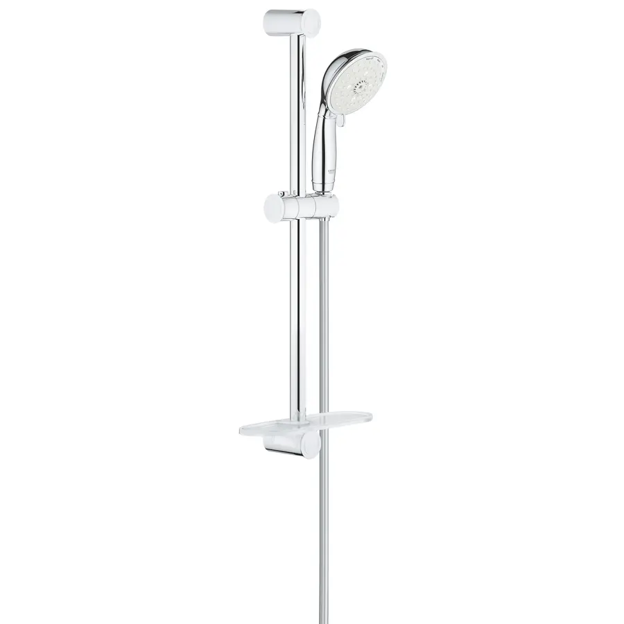 Душовий гарнітур зі штангою, 4 режими струменю Grohe New Tempesta Rustic (26086001)