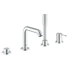 Змішувач на борт ванни на 4 отвори Grohe Essence New (19578001)