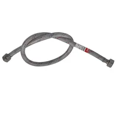 Гнучкий шланг для підключення води гайка 1/2'' - гайка 1/2'' (80 см) (силик. оболонка) Zerix (ZX301