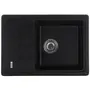 Мийка кухонна Zerix ZS-6243S-03 Чорна (ZX4572)