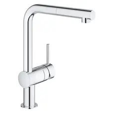 Змішувач для кухні з висувним виливом Grohe Minta (32168000)