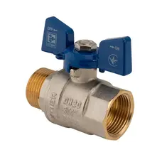 Кран кульовий Koer 3/4" ГШМ (KR.218.B) синій (KR2723)