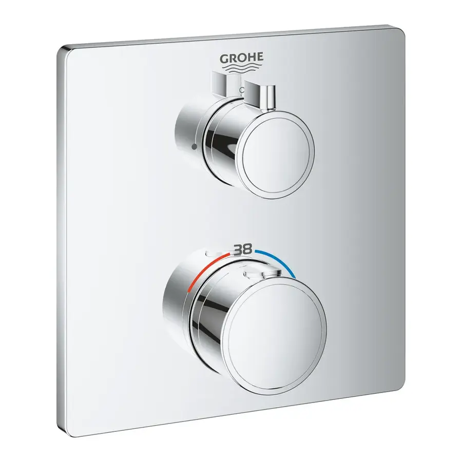 Термостат прихованого монтажу для 1 споживача Grohe Grohtherm Convent. Concealed (24078000)