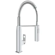 Змішувач для кухні з гнучким виливом Grohe Eurocube (31395000) Змішувач для кухні з гнучким виливом Grohe Eurocube (31395000)
