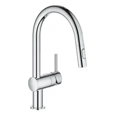 Змішувач для кухні з висувним виливом Grohe Minta (32321002)