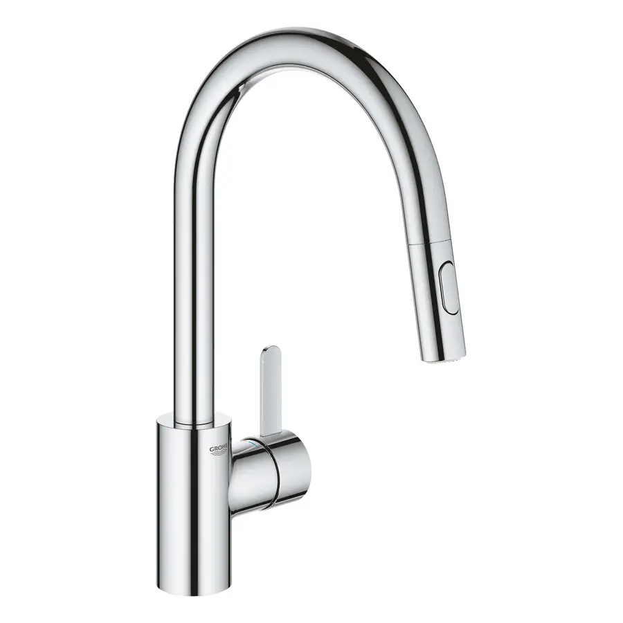 Змішувач для кухні з висувним виливом Grohe Eurosmart Cosmopolitan (31481001)