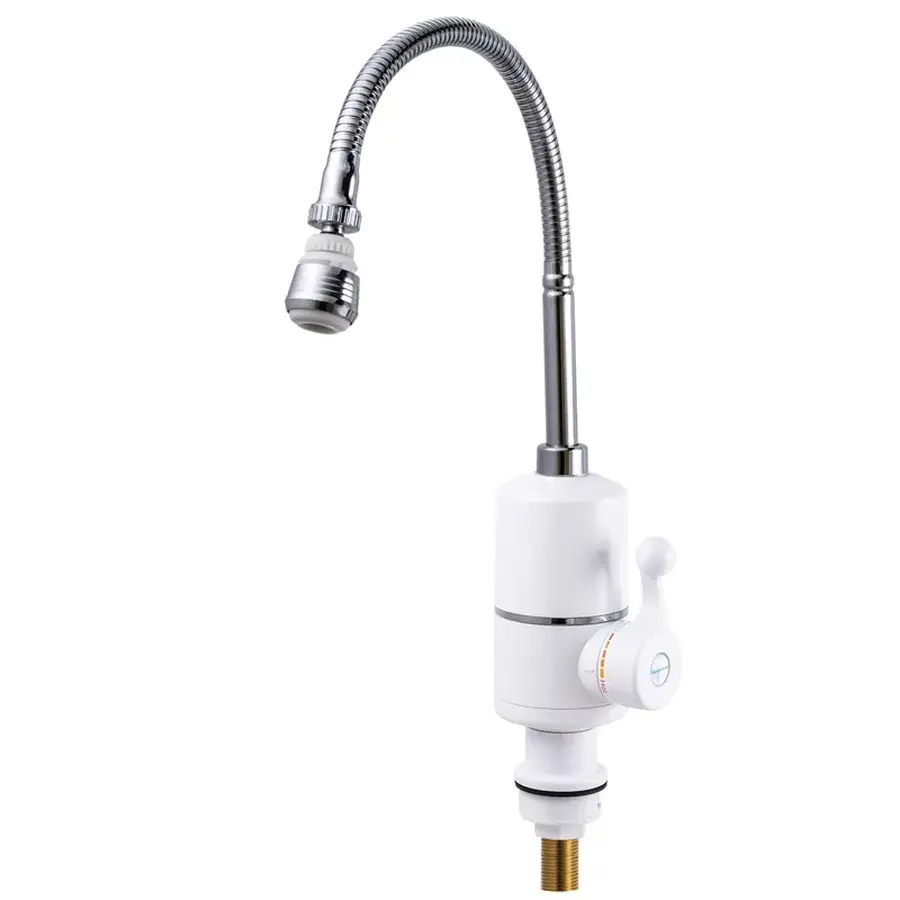 Водонагрівач 3,3 kW проточний, рефлекторний вилив, на мийку ZERIX ELW06-F (ZX4772)