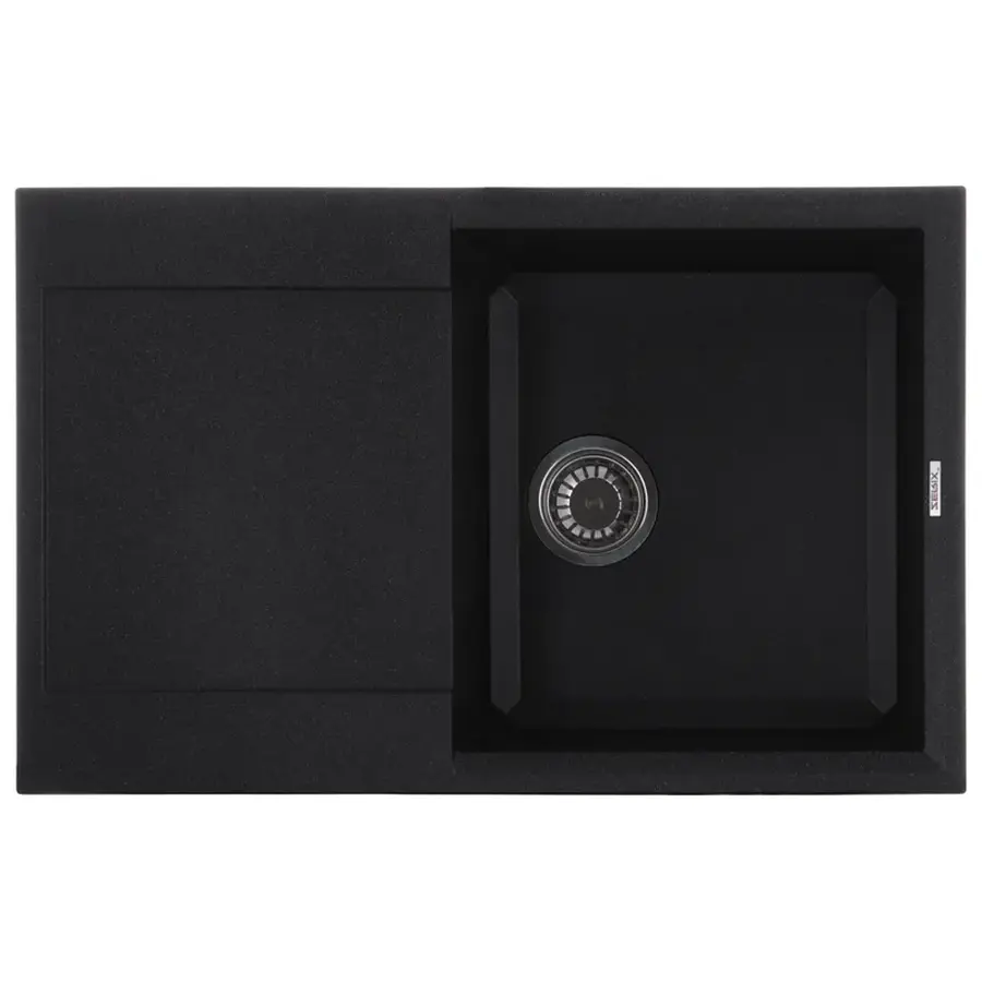 Мийка кухонна Zerix ZS-7950S-13 Графитная (ZX4585)