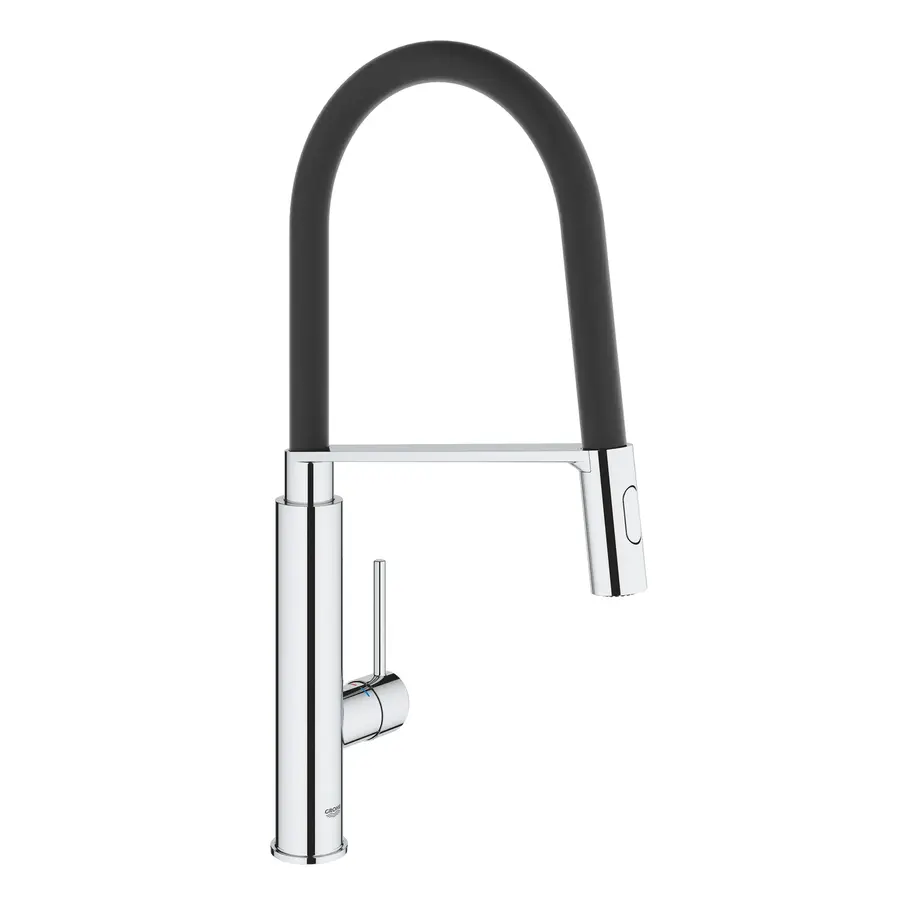 Змішувач для кухні з гнучким виливом Grohe Concetto new (31491000)