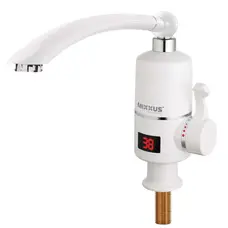 Водонагрівач 3 kW проточний з індикатором температури, RESET, на мийку MIXXUS Electra 120-E (MI2745)