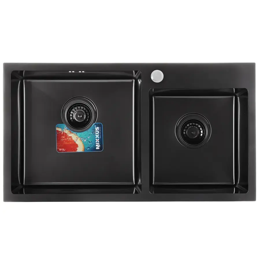 Мийка MIXXUS MX7843-220x1.0-PVD-BLACK (Колір чорний) (MX0565)