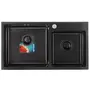 Мийка MIXXUS MX7843-220x1.0-PVD-BLACK (Колір чорний) (MX0565)