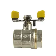 Кран кульовий СК 3/4" ГГМ YELLOW art. 602 (SK0098)