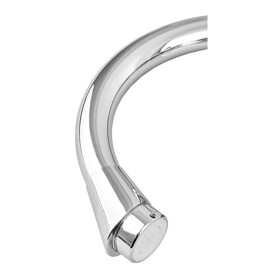 Водонагрівач НАСТІННИЙ 3,3 kW проточний, з індикатором температури ZERIX ELW08-EW (зі шлангом та лійкою) (ZX2788)