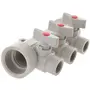 Колектор для теплої підлоги на 3 контура (40x20) PPR Koer K0170.PRO (KP0220)