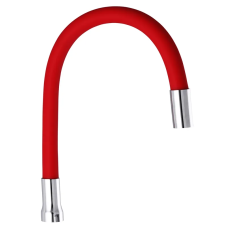 Вилив для змішувача гнучкий Champion RED (GU0013)