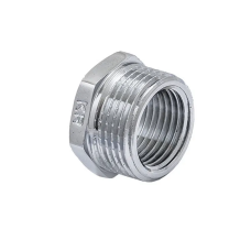 Футорка 3/4" х 1" (хром) Koer KF.F0810.chr (KF0132)