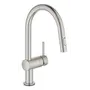 Сенсорний змішувач для кухні з висувним виливом Grohe Minta Touch (31358DC2)