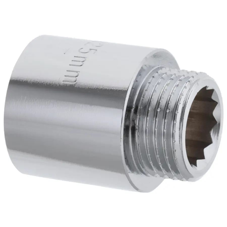 Подовжувач 1/2" 25мм (хром) Koer KF.E06-25.CHR (KF0095)