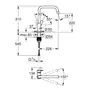 Змішувач для кухні Grohe Eurosmart New (30567000)