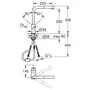 Змішувач для кухні з висувним виливом Grohe Minta (32168000)