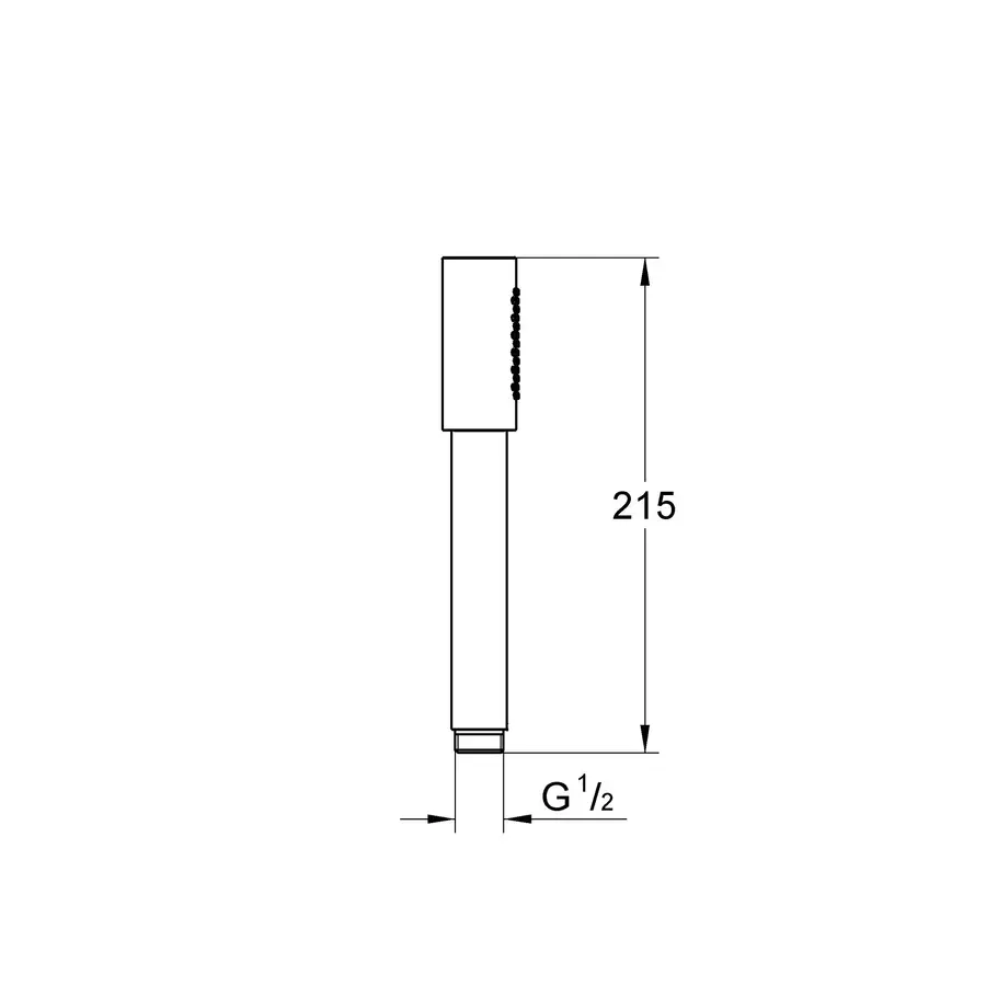 Ручний душ Grohe SPA RSH Aqua Stick, 1 режим (26866000)