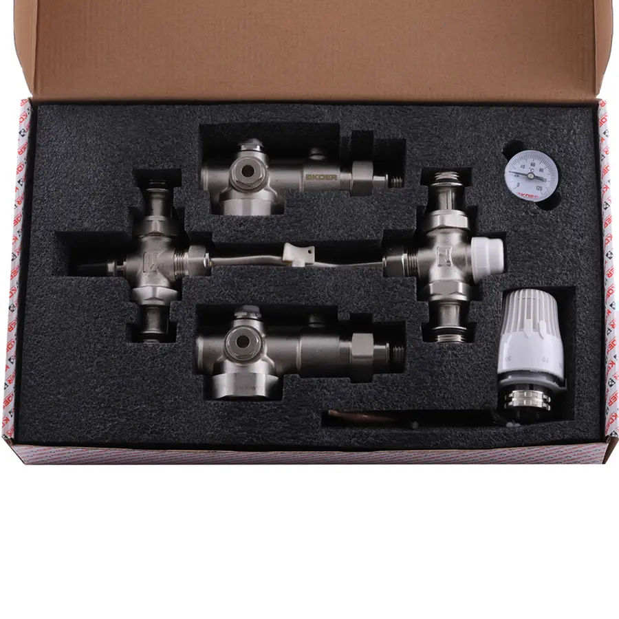 Змішувальний вузол для колекторів з бок. підкл. Koer KR.1022S - 1" (без насоса) (KR2911)