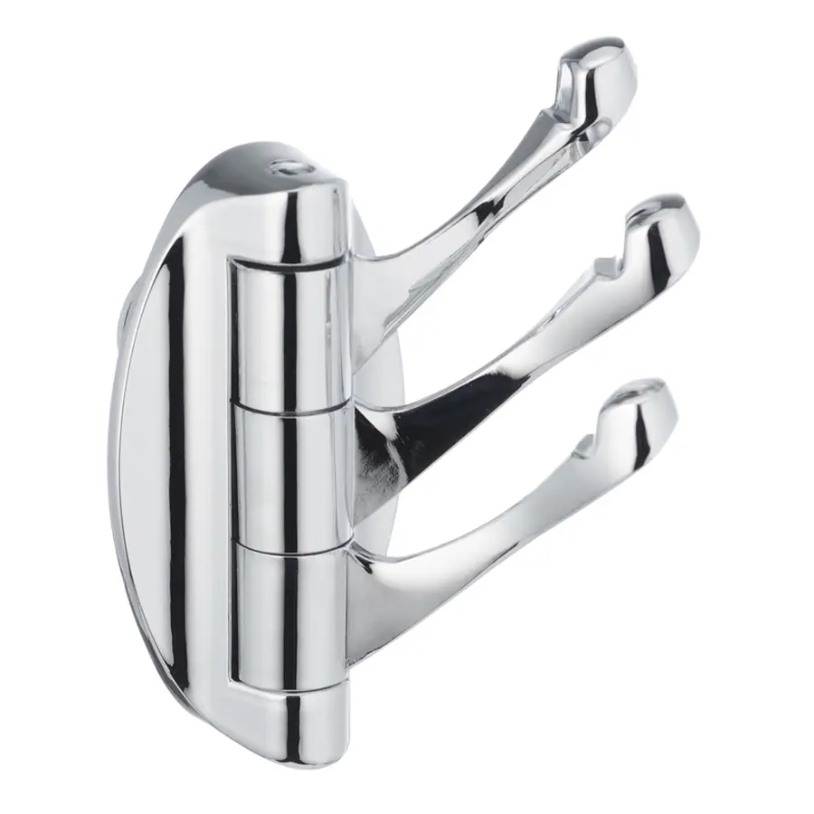 Потрійний гачок для рушників поворотний Zerix LR209-3 (LL1496)