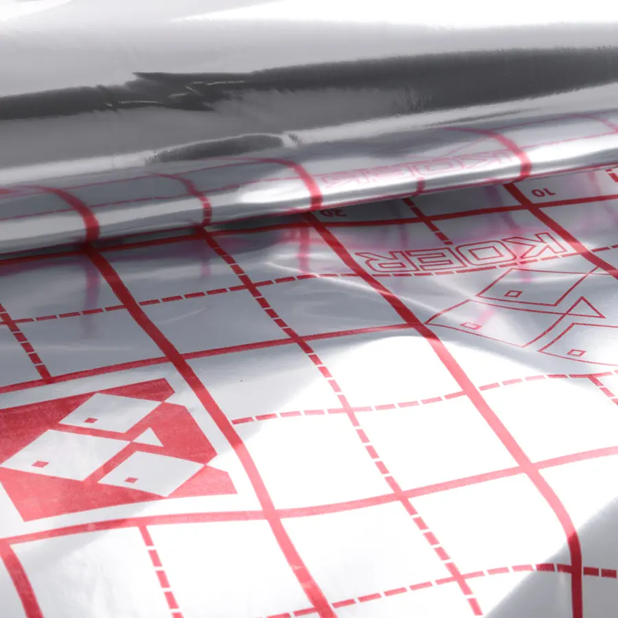 Плівка тепловідбивна металізована з розміткою 105 мкр Koer KR.8018 (KR3018)