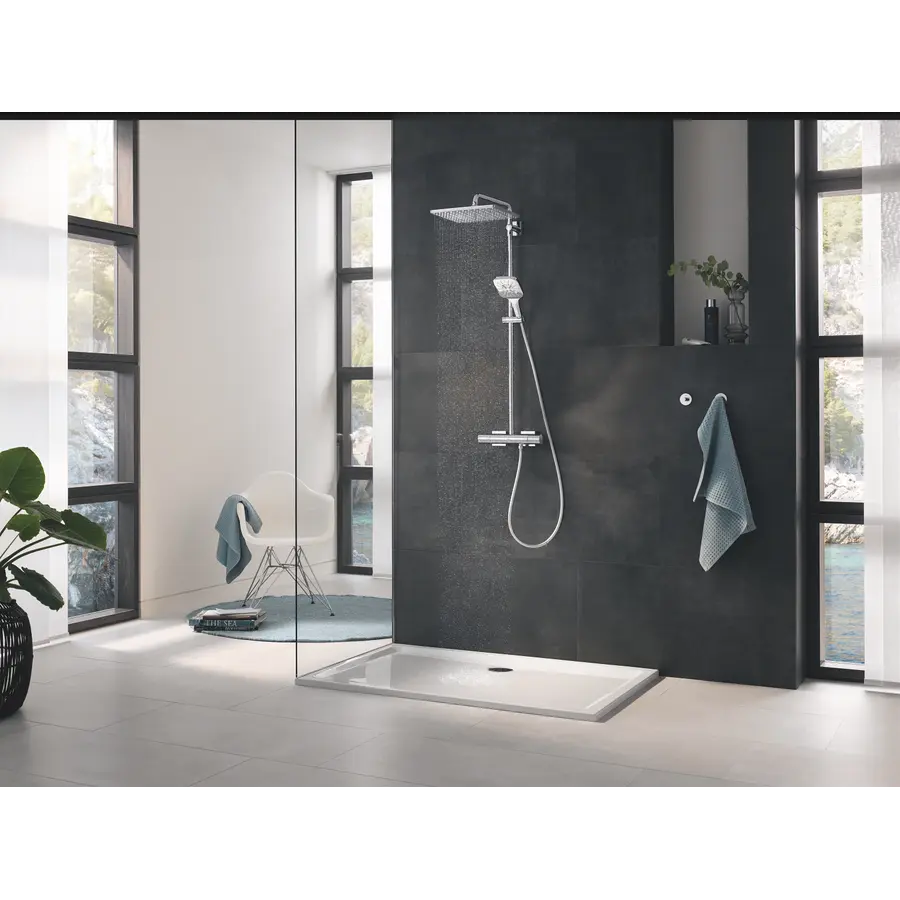 Душова система з термостатом для душа Grohe Rainshower System (26649000)