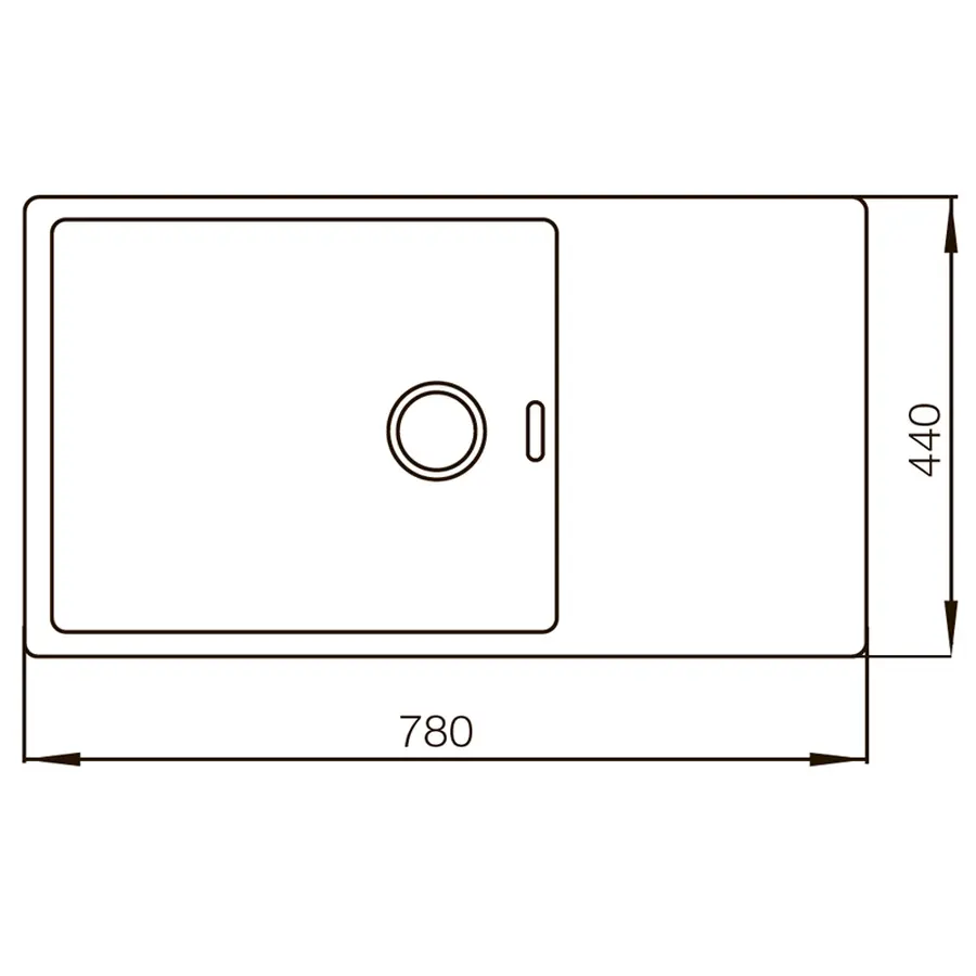 Мийка Mixxus MX7844-200x1.2-PVD-Black (MX0561)