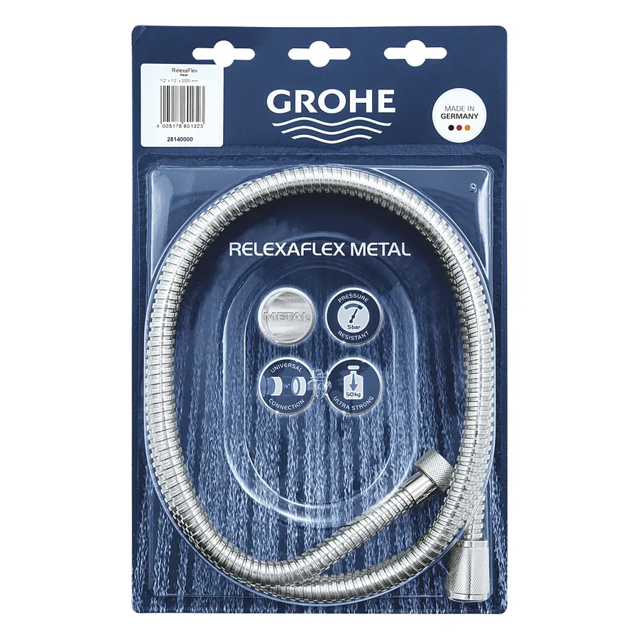 Душовий шланг 2000 Grohe Relexaflex Metal (28140000)