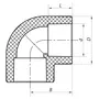 Кут 90 20 PPR Koer K0019.PRO (KP0024)